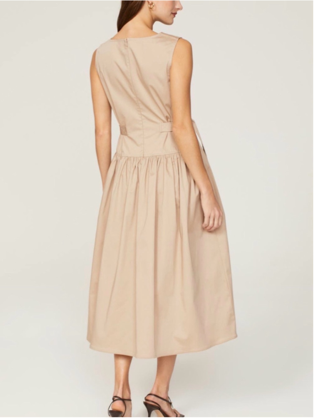 Shoshanna Clark Midi Dress - Picture 2 of 14